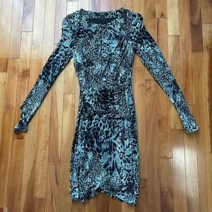 Marciano animal print dress!